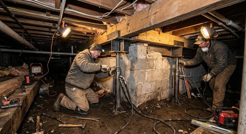 Foundation Restoration in Greenville, SC